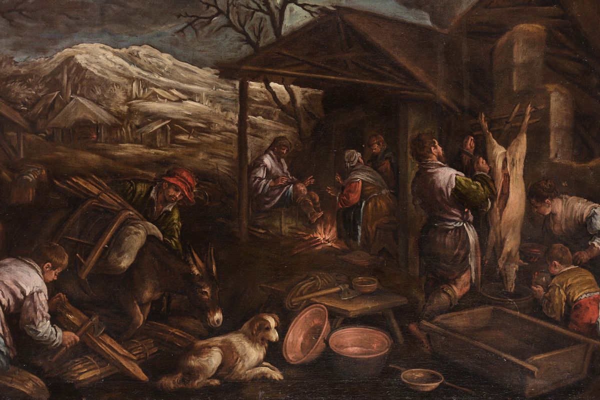 Leandro Bassano (bassano del Grappa 1557 - Venezia 1622), Scuola Diinverno