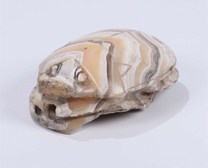 Scarabeo in pietra dura  - Auction Antique Online Auction - Cambi Casa d'Aste