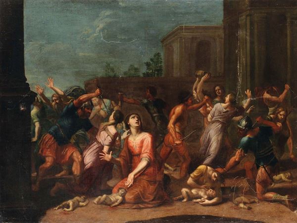 Scuola bolognese della fine del XVII secolo Strage degli innocenti