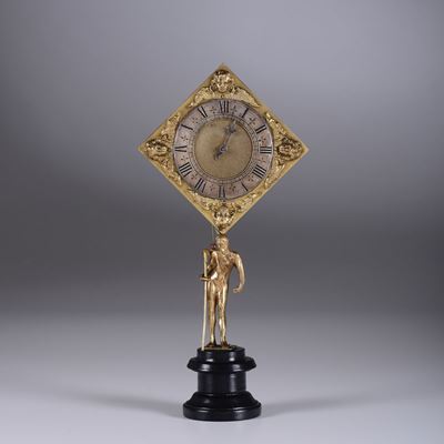 Orologio a Ostensorio, Firmato Weinwright, Londra XVII - XVIII Secolo