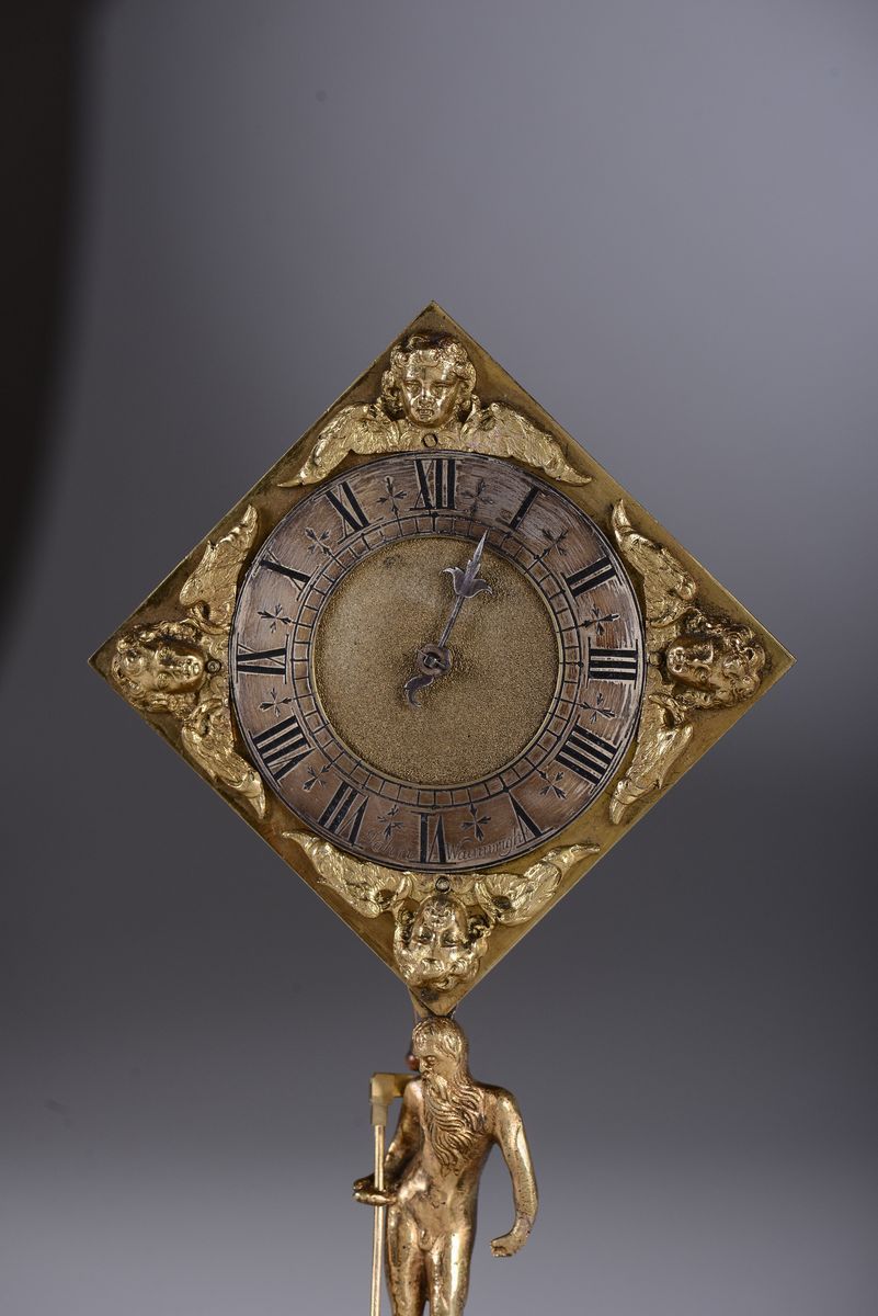 Orologio a Ostensorio, Firmato Weinwright, Londra XVII - XVIII Secolo