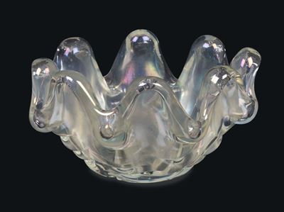Ercole Barovier Barovier & Toso, Murano, 1942 Ca Coppa Serie a Grosse Costolature