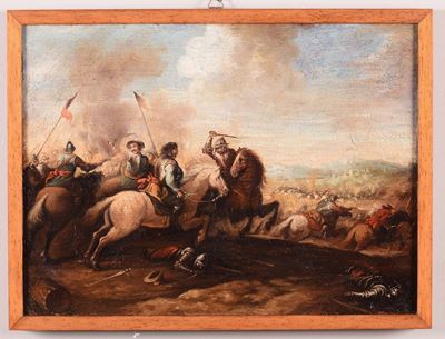 Anonimo del XVII Secolobattaglia