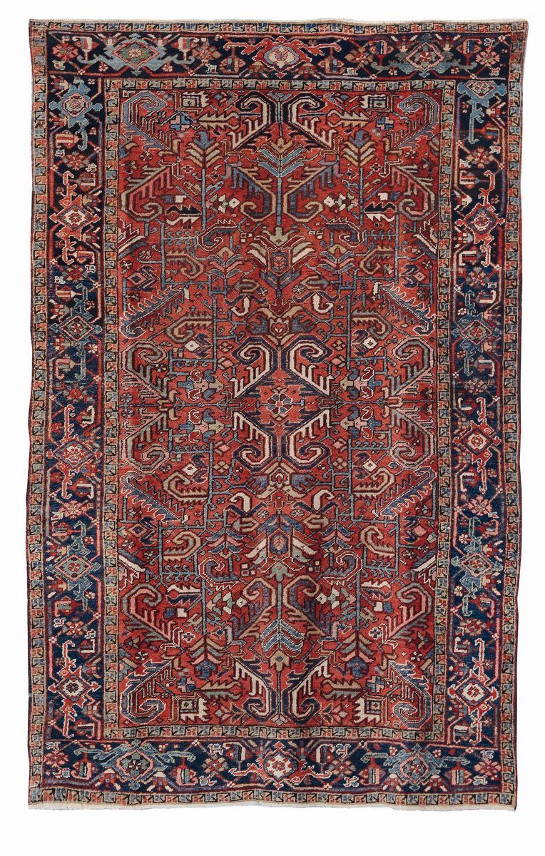 Tappeto nord ovest Persia Heritz, prima meta XX secolo  - Auction Fine Art - Cambi Casa d'Aste