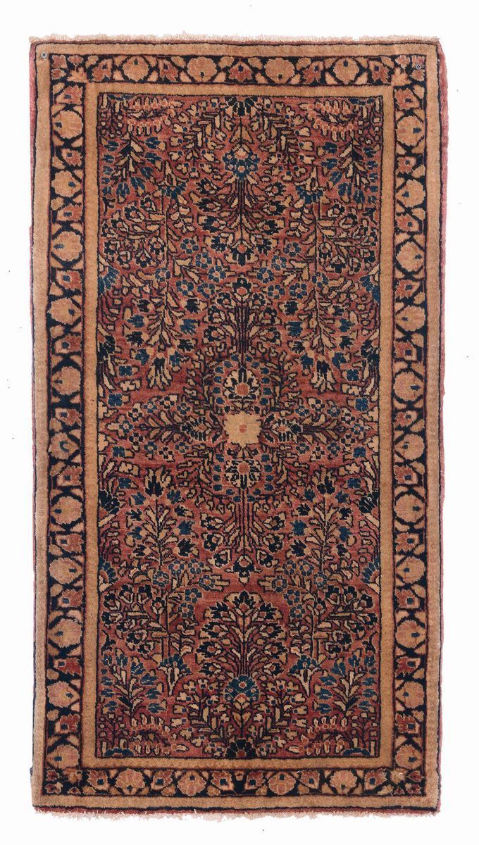 Tappeto persiano Saruk, metà XX secolo  - Asta Antiquariato - Cambi Casa d'Aste