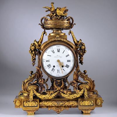 Pendola da Tavolo Napoleone III, Musy Padre e Figlio, Torino, XIX Secolo