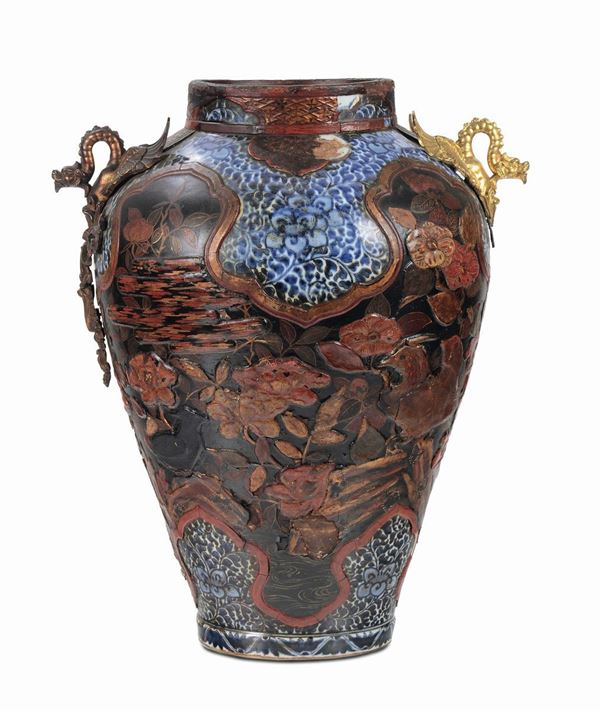 Vaso in porcellana, Torino XVIII secolo