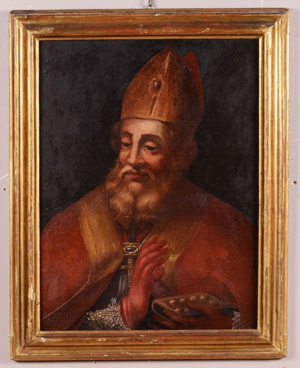 Scuola del XVIII secolo Ritratto di Vescovo
