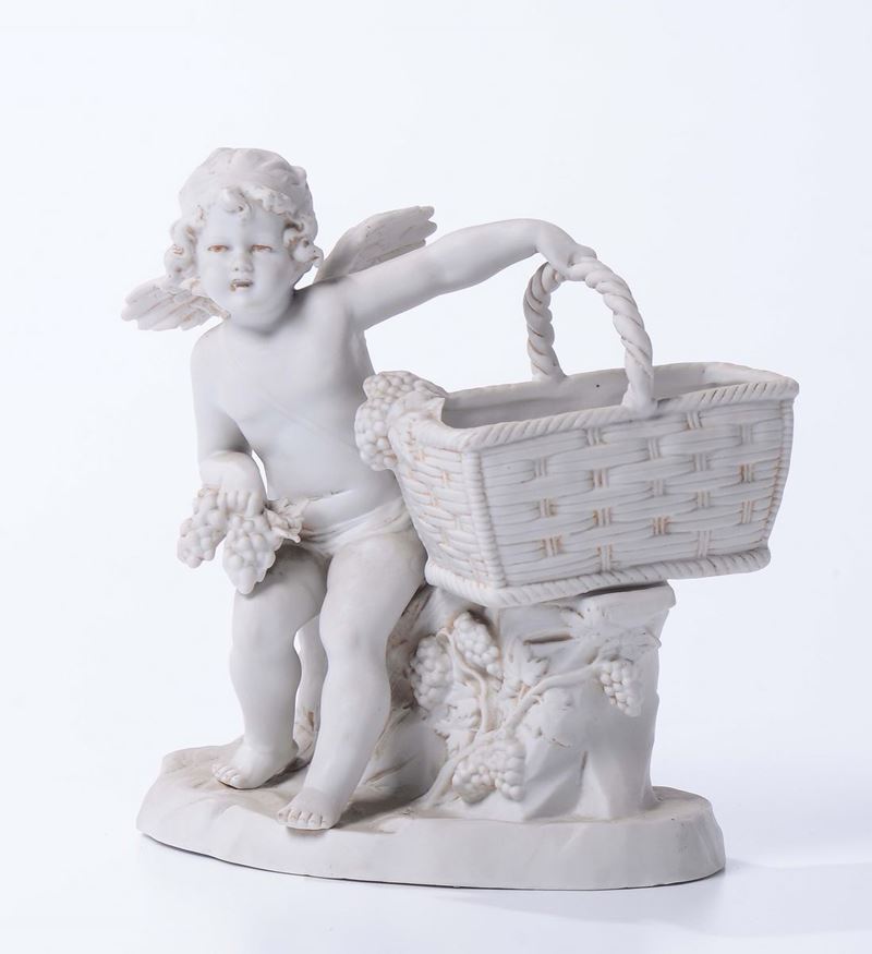 Scultura in biscuit con bacco  - Asta Asta a Tempo Antiquariato - II - Cambi Casa d'Aste