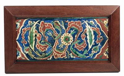 Piastrella Turchia, Iznik, Metà del XVI Secolo