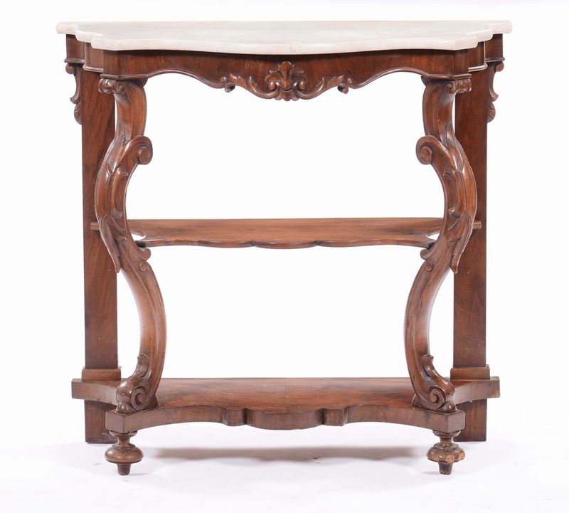 Console Luigi Filippo  - Asta Antiquariato - Cambi Casa d'Aste