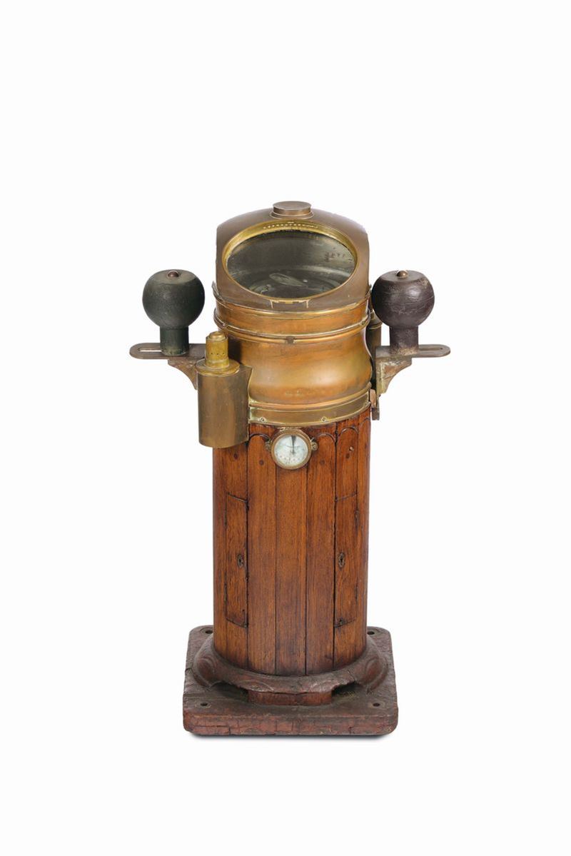 Chiesuola con bussola a liquido, inizio XX secolo  - Auction Maritime Art and Scientific Instruments - Cambi Casa d'Aste