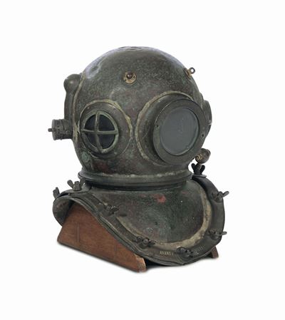 Casco di Scafandro da Palombaro, Italia, Inizio XX Secolo