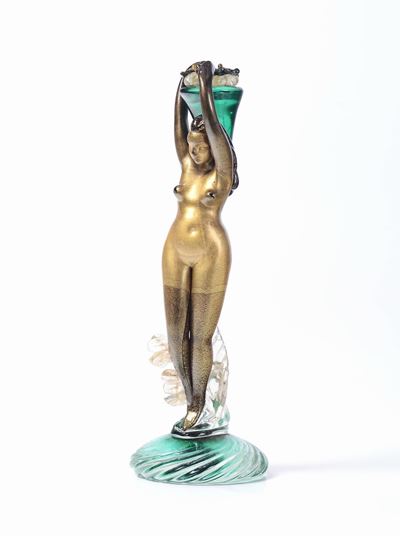 Alfredo Barbini per Vamsa, Murano, 1950 Ca
