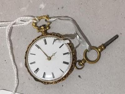 Orologio da Tasca in Oro Giallo. Realizzato Circa nel 1800