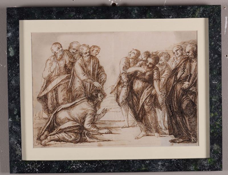 Scuola Italiana del XVIII secolo  - Asta Antiquariato - Cambi Casa d'Aste