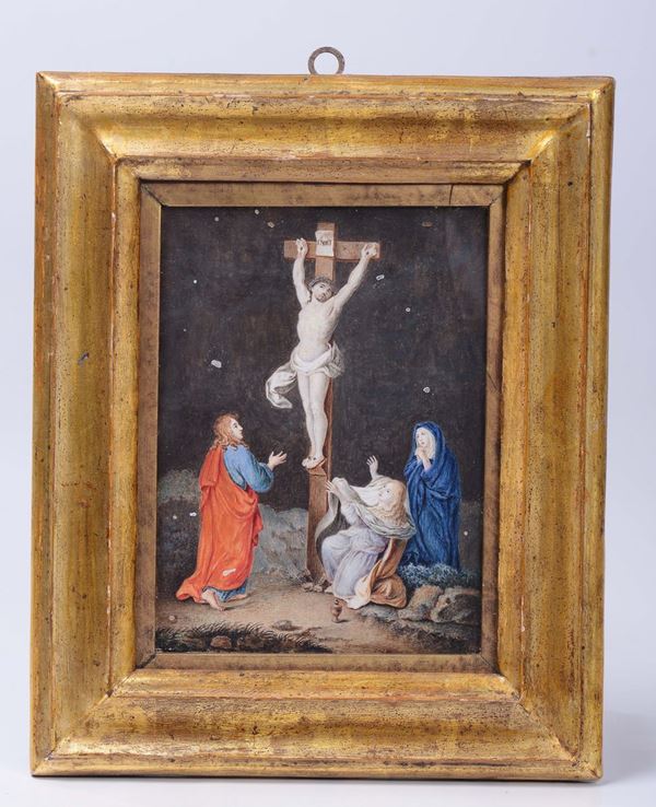 Scuola del XVIII secolo Crocifisso