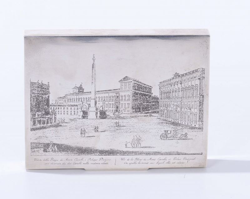 Scatola in argento 925  - Auction Fine Art - Cambi Casa d'Aste