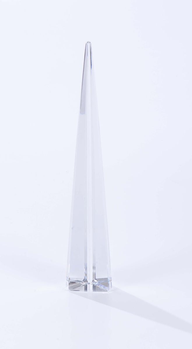 Obelisco in cristallo di Baccarat  - Asta Antiquariato - Cambi Casa d'Aste
