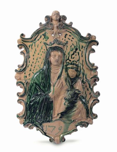 Targa Devozionale Bologna, Bottega della Fine del XVIII Secolo