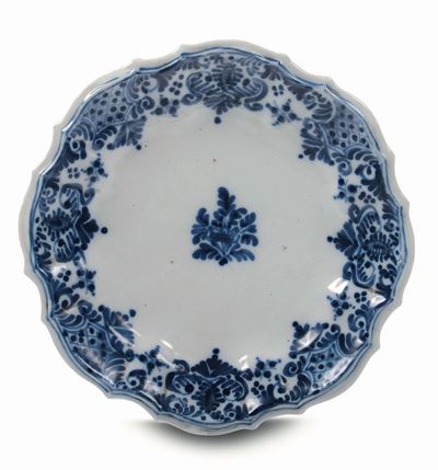 Piatto Lodi. Fabbrica Coppellotti, Circa 1750