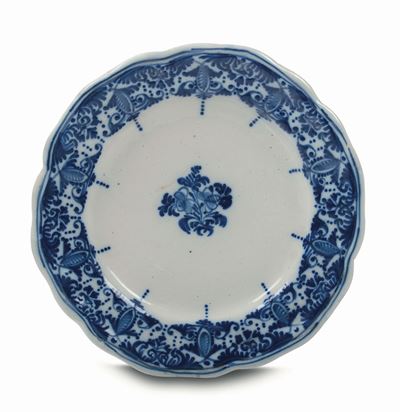 Piatto Lodi. Fabbrica Coppellotti, Circa 1750