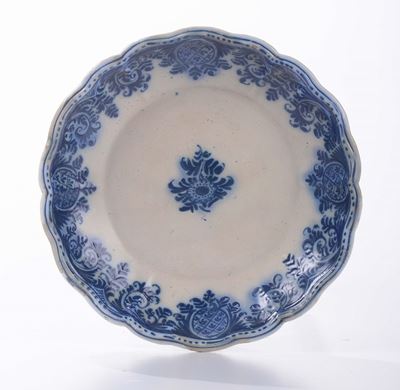 Piatto Lodi. Fabbrica Coppellotti, Circa 1750