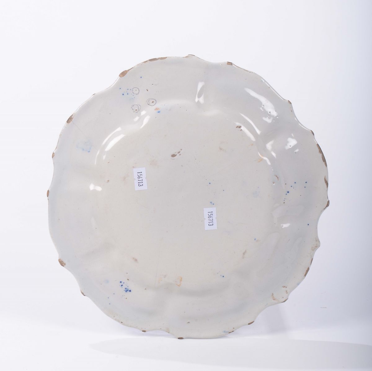 Piatto Lodi, Fabbrica Coppellotti Circa 1750
