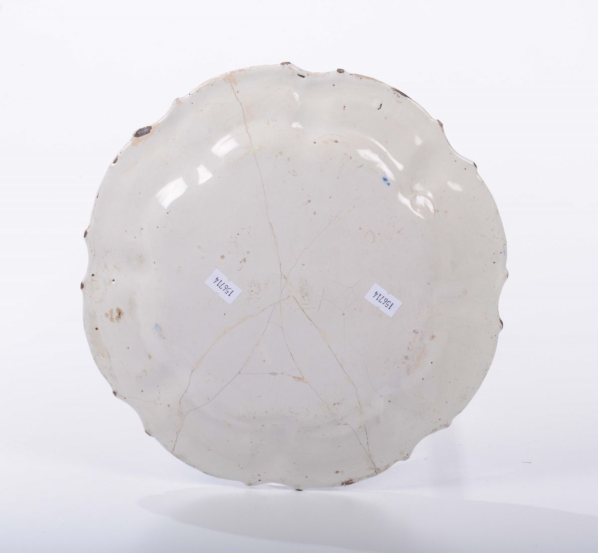 Piatto Lodi. Fabbrica Coppellotti, Circa 1750
