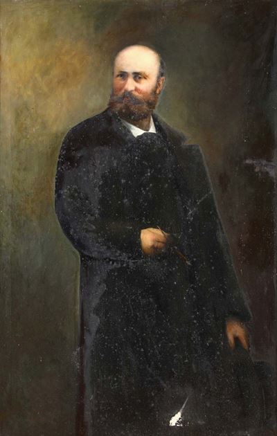 Ambrogio Antonio Alciati (1878-1929)ritratto di Gentiluomo