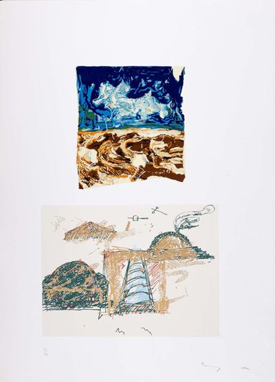 Mario Schifano (1934-1998)n. 10 Serigrafie
