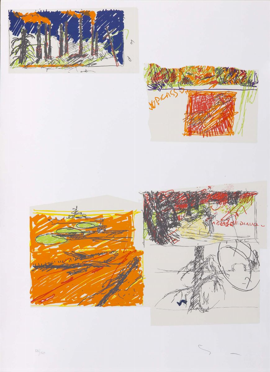 Mario Schifano (1934-1998)n. 10 Serigrafie