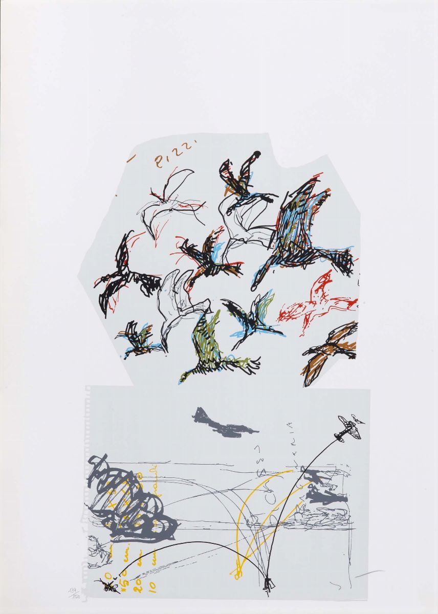 Mario Schifano (1934-1998)n. 10 Serigrafie