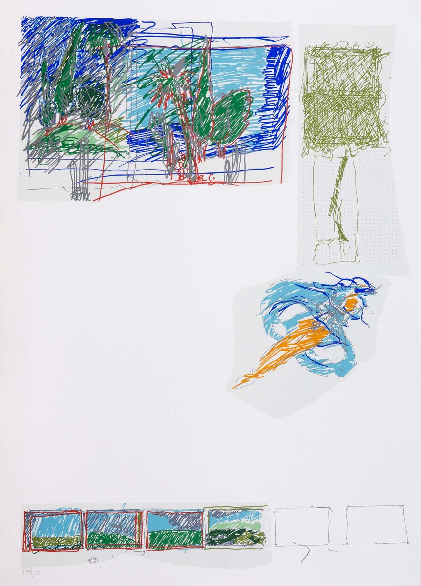 Mario Schifano (1934-1998)n. 10 Serigrafie