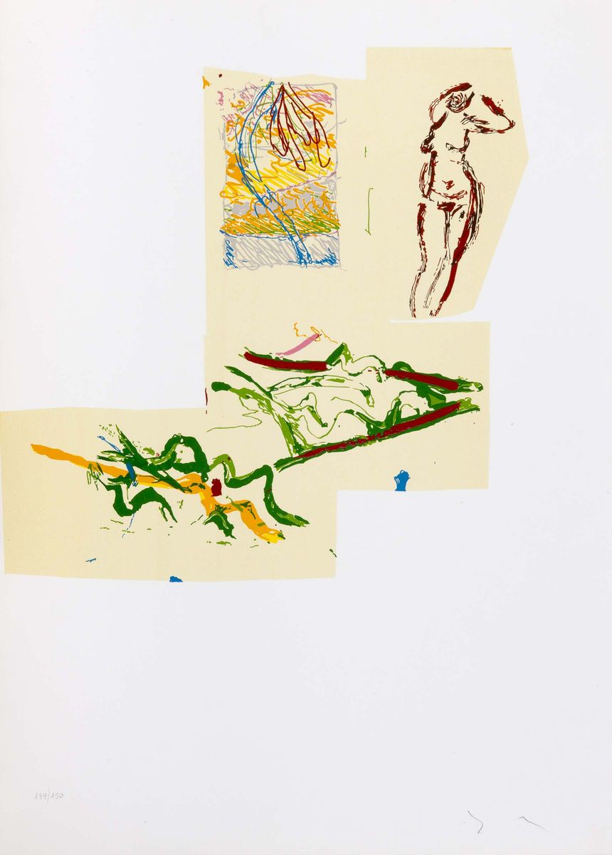 Mario Schifano (1934-1998)n. 10 Serigrafie