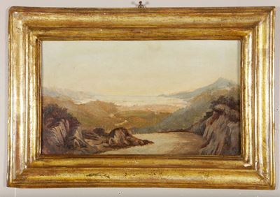 Anonimo del XIX Secoloveduta del Golfo della Spezia