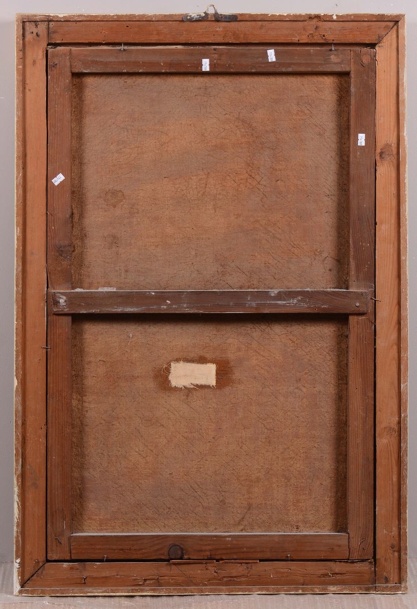 Scuola del XVIII Secolosanto con Veste Rossa e Spada Santo con Libro
