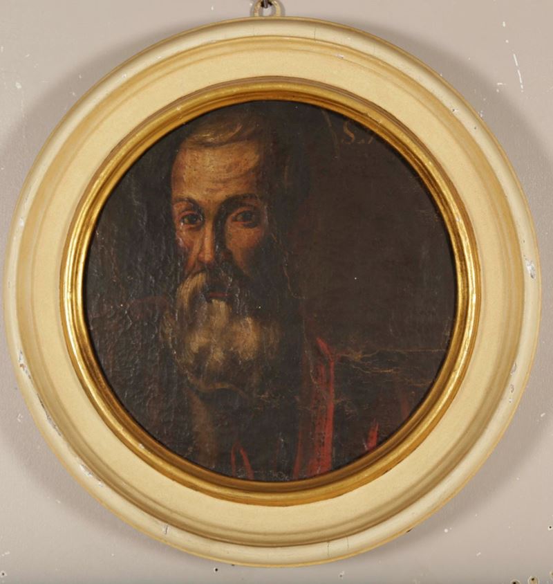 Scuola del XVIII secolo Ritratto di vecchio  - Asta Antiquariato - Cambi Casa d'Aste