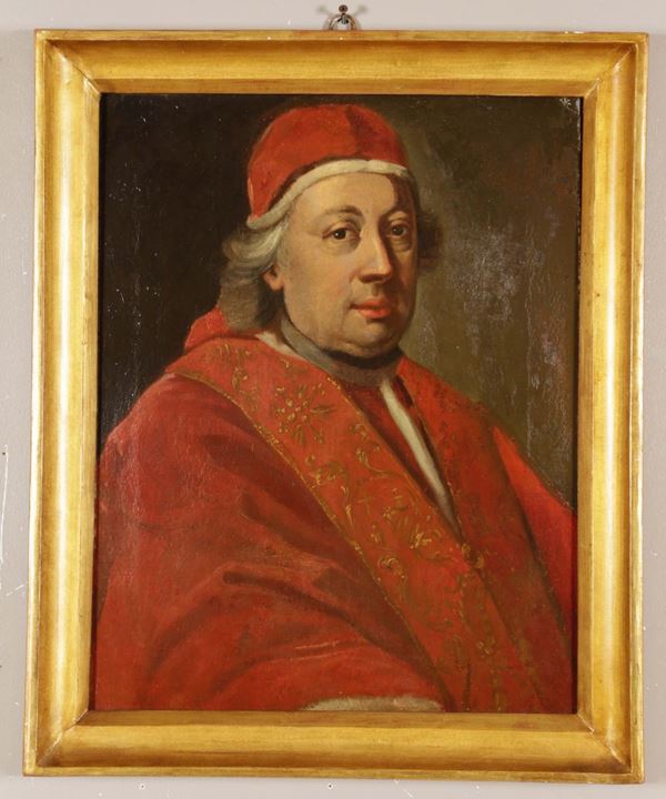 Scuola della fine del XVIII secolo Ritratto di vescovo