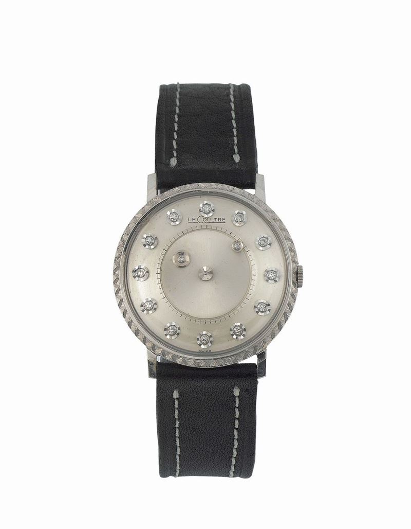 LECOULTRE, MISTERIOSO, orologio da polso, in oro bianco 18K. Realizzato circa nel 1960  - Asta Orologi da Polso e da Tasca - Cambi Casa d'Aste