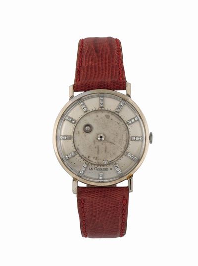 Lecoultre, Misterioso, Orologio da Polso, in Oro Bianco 14k, Cassa Firmata Vacheron Constantin. R...