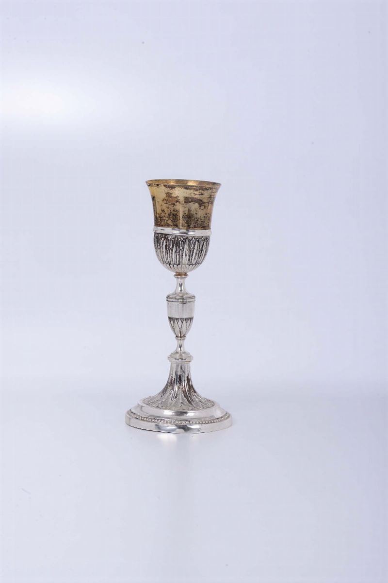 Calice in argento, Stato Pontificio XIX secolo  - Asta Antiquariato - Cambi Casa d'Aste