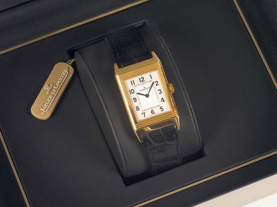 Jaeger Lecoultre, Grande Reverso, Ref. 277.2.62, Ultra Piatto, Orologio da Polso, Rettangolare, R...