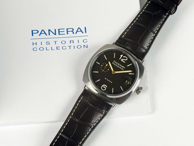 Officine Panerai, Firenze, Radiomir Panerai 8 Days, Ref. Op 6804bb, Pam 00346, Orologio da Polso,...