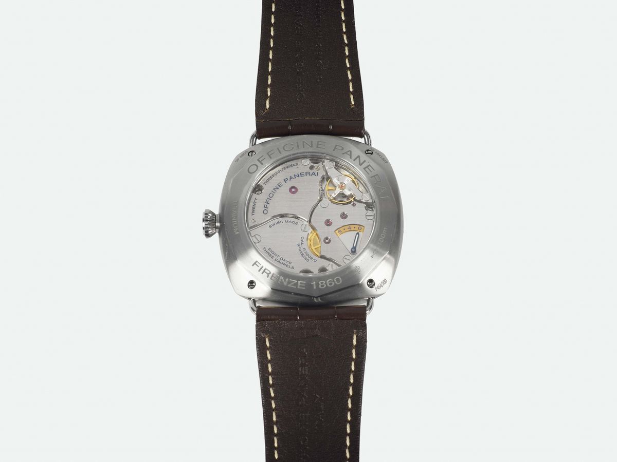 Officine Panerai, Firenze, Radiomir Panerai 8 Days, Ref. Op 6804bb, Pam 00346, Orologio da Polso,...