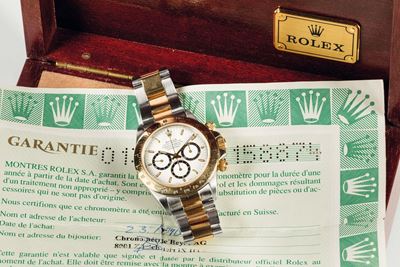 Rolex, “oyster Perpetual, Superlative Chronometer, Officially Certified, Cosmograph, Daytona,” Re...