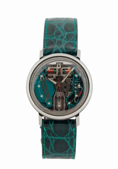 Bulova, Cassa No. D68315-m7, Orologio da Polso, in Acciaio, con Movimento a Vista, Elettronico. R...