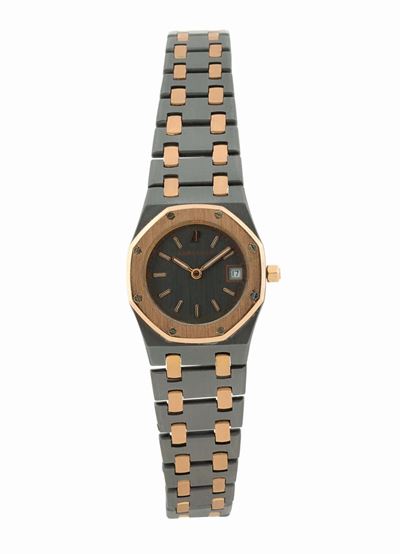 Audemars Piguet, Royal Oak - Tantalio e Oro Rosa, Ref. 66270tr, Orologio da Polso, al Quarzo, da ...