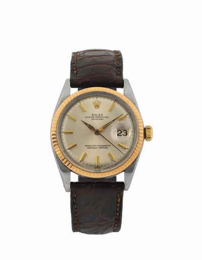 Rolex, Oyster Perpetual Datejust, Superlative Chronometer, Officially Certified, Cassa No. 100305...