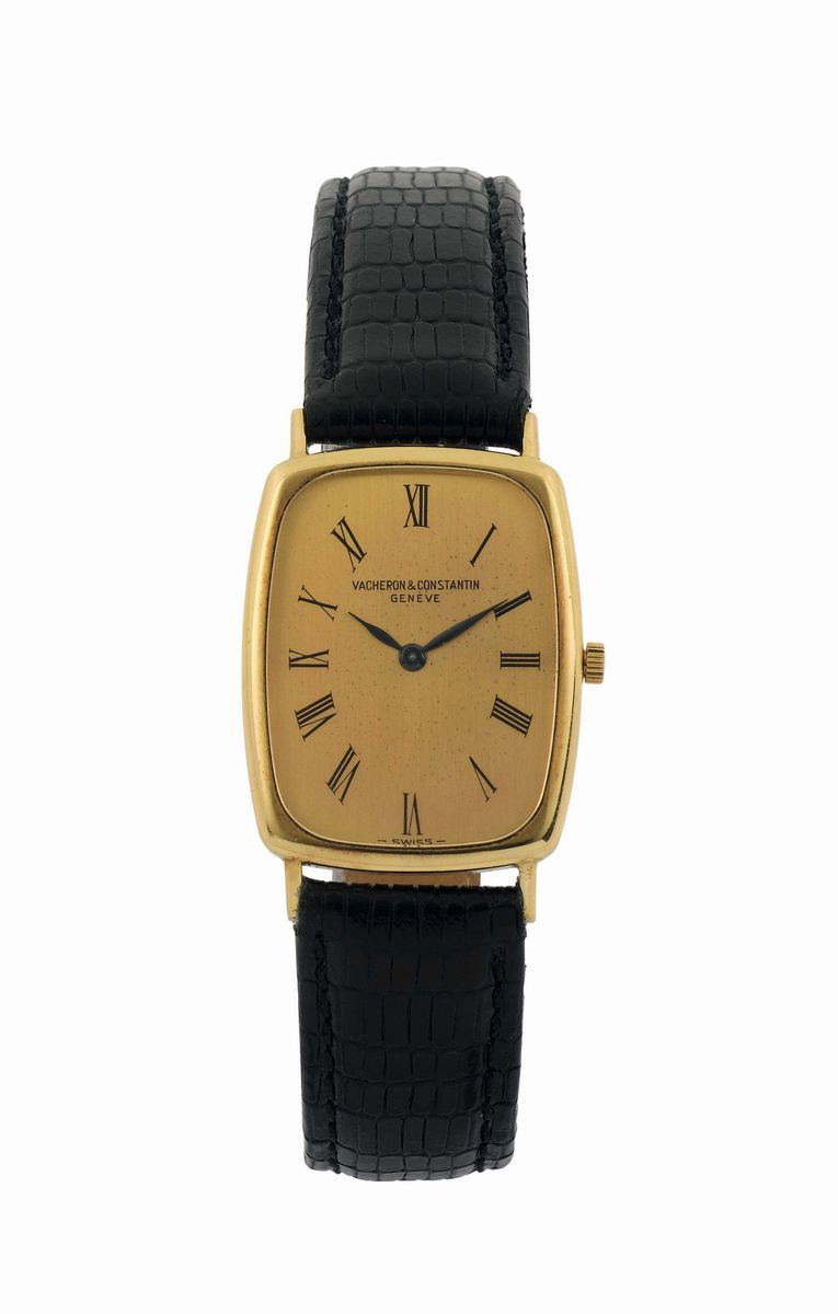 VACHERON CONSTANTIN, Geneve, 18K yellow gold wristwatch. Made circa 1970  - Auction Watches and Pocket Watches - Cambi Casa d'Aste